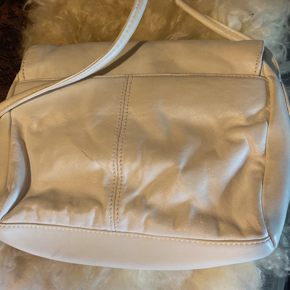 CB collection Ivory Leather Crossbody - Picture 3 of 10